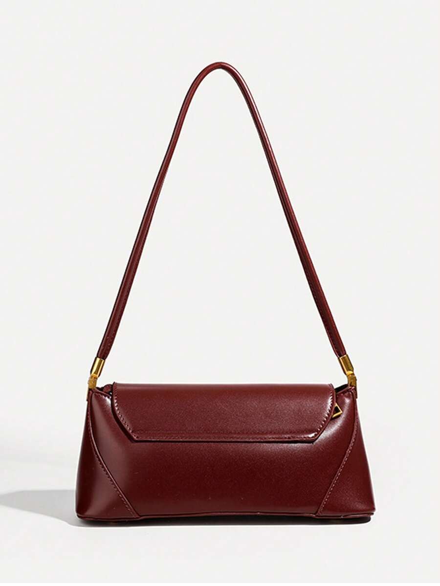 LOQUET — Retro Flap Baguette Bag