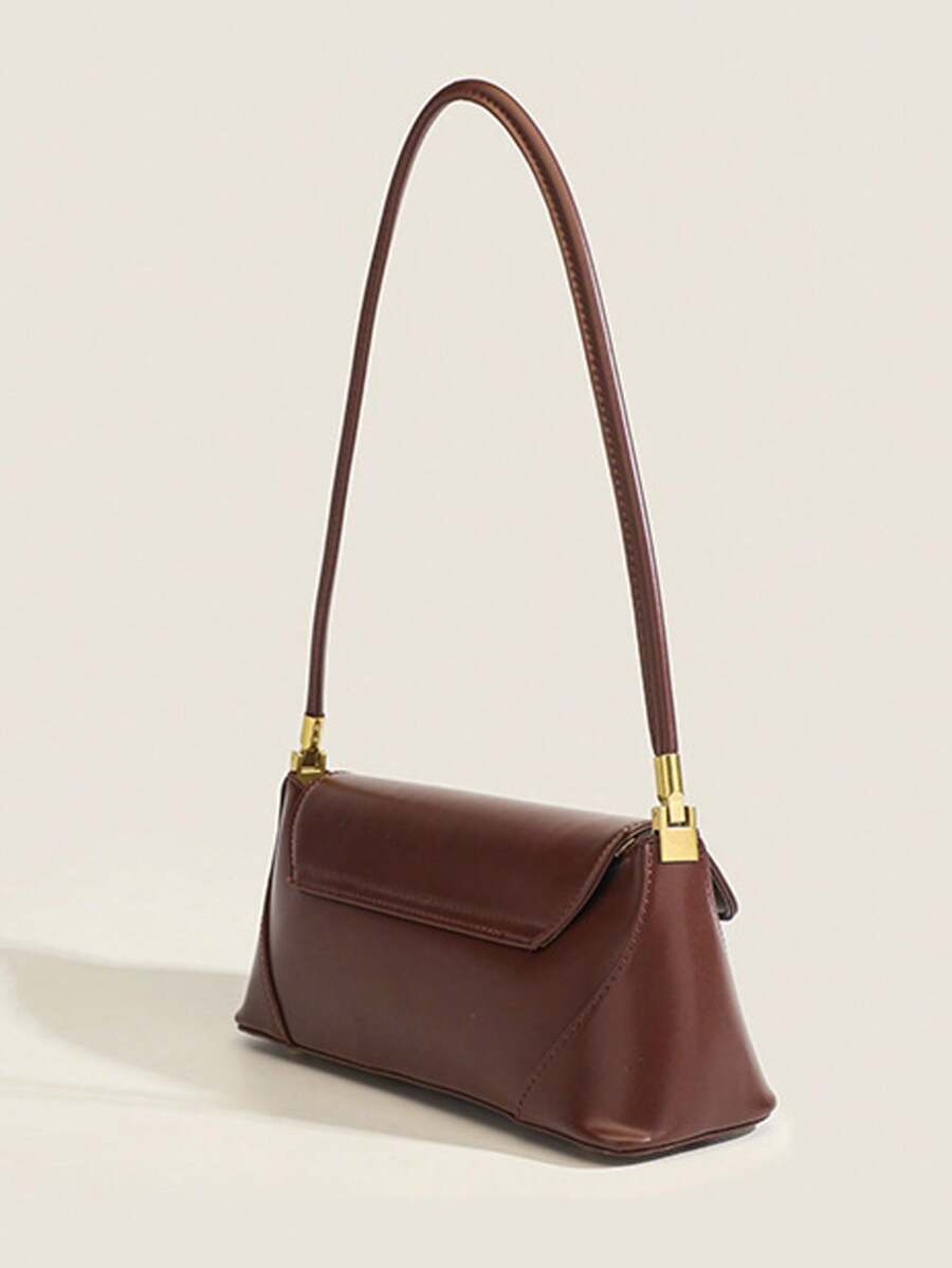 LOQUET — Retro Flap Baguette Bag