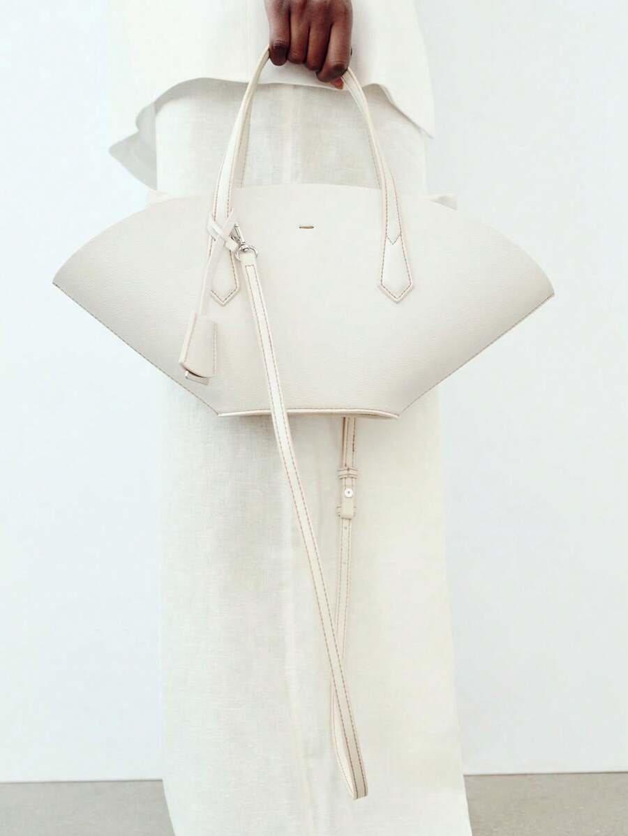 ÉVENTAIL — Fan Shape Tote Bag