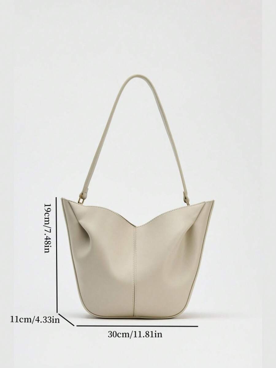 NACRE — Gathered Shoulder Tote