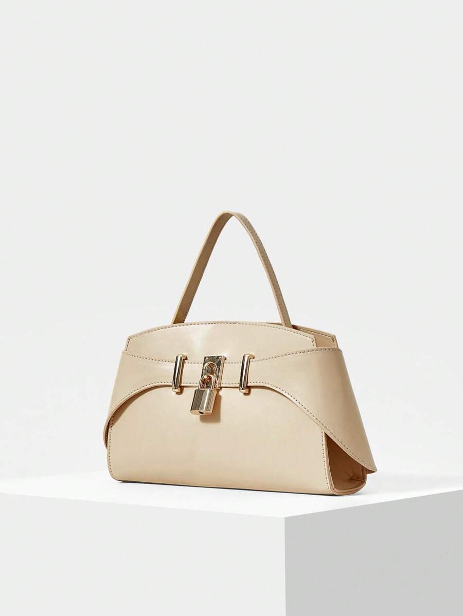 VERROU — Lock Detail Top Handle Bag