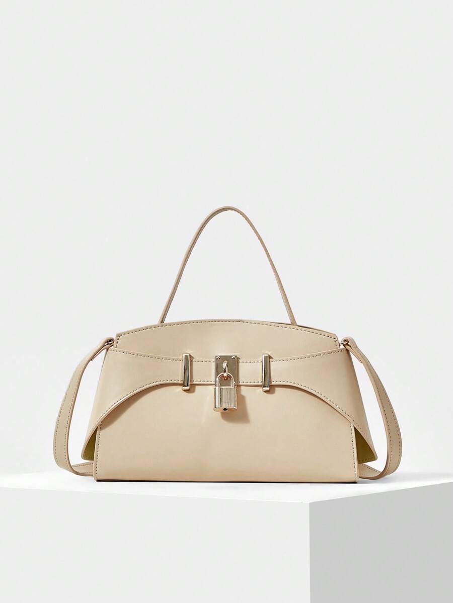 VERROU — Lock Detail Top Handle Bag