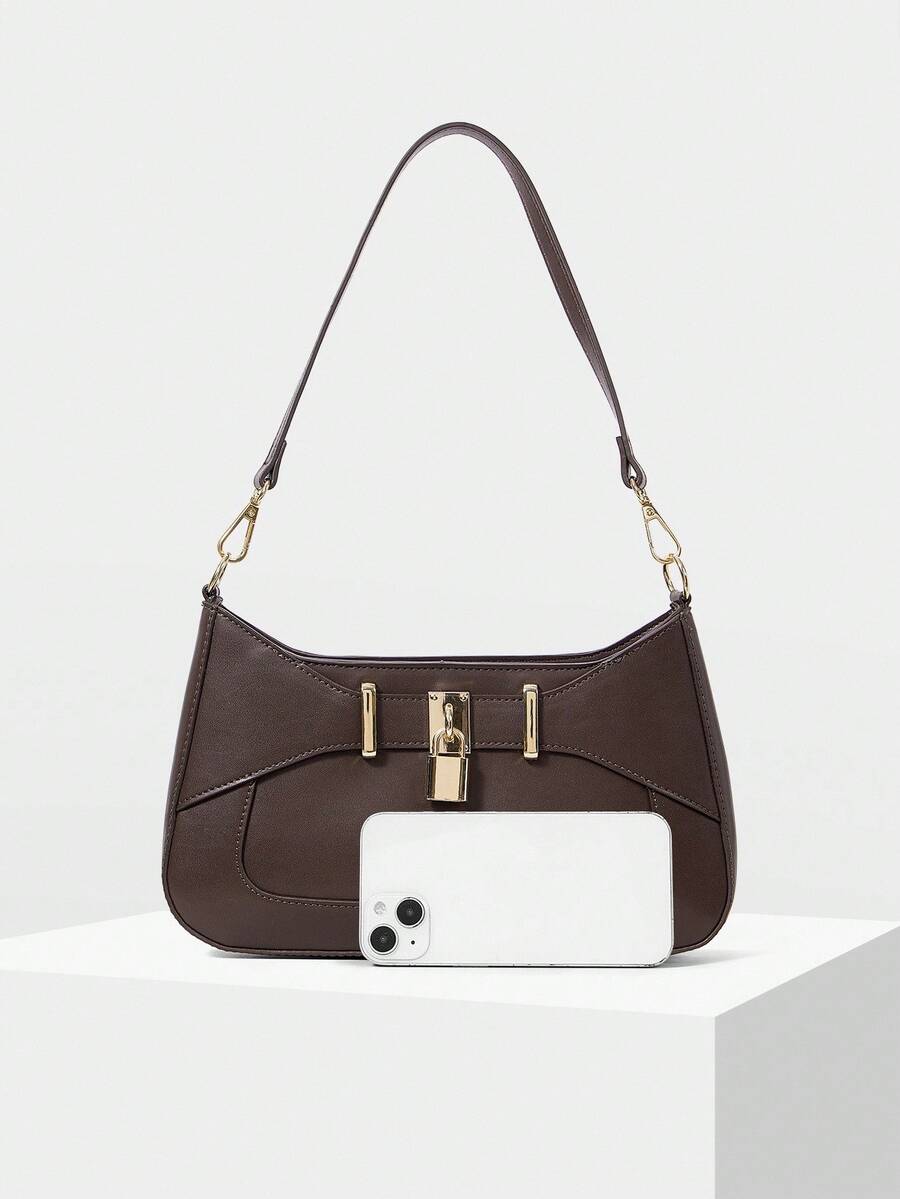 FERMOIR — Buckle Detail Shoulder Bag