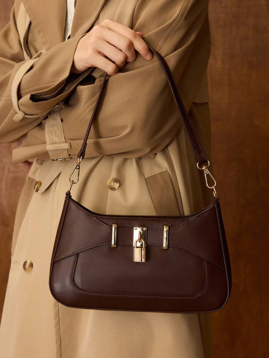 FERMOIR — Buckle Detail Shoulder Bag