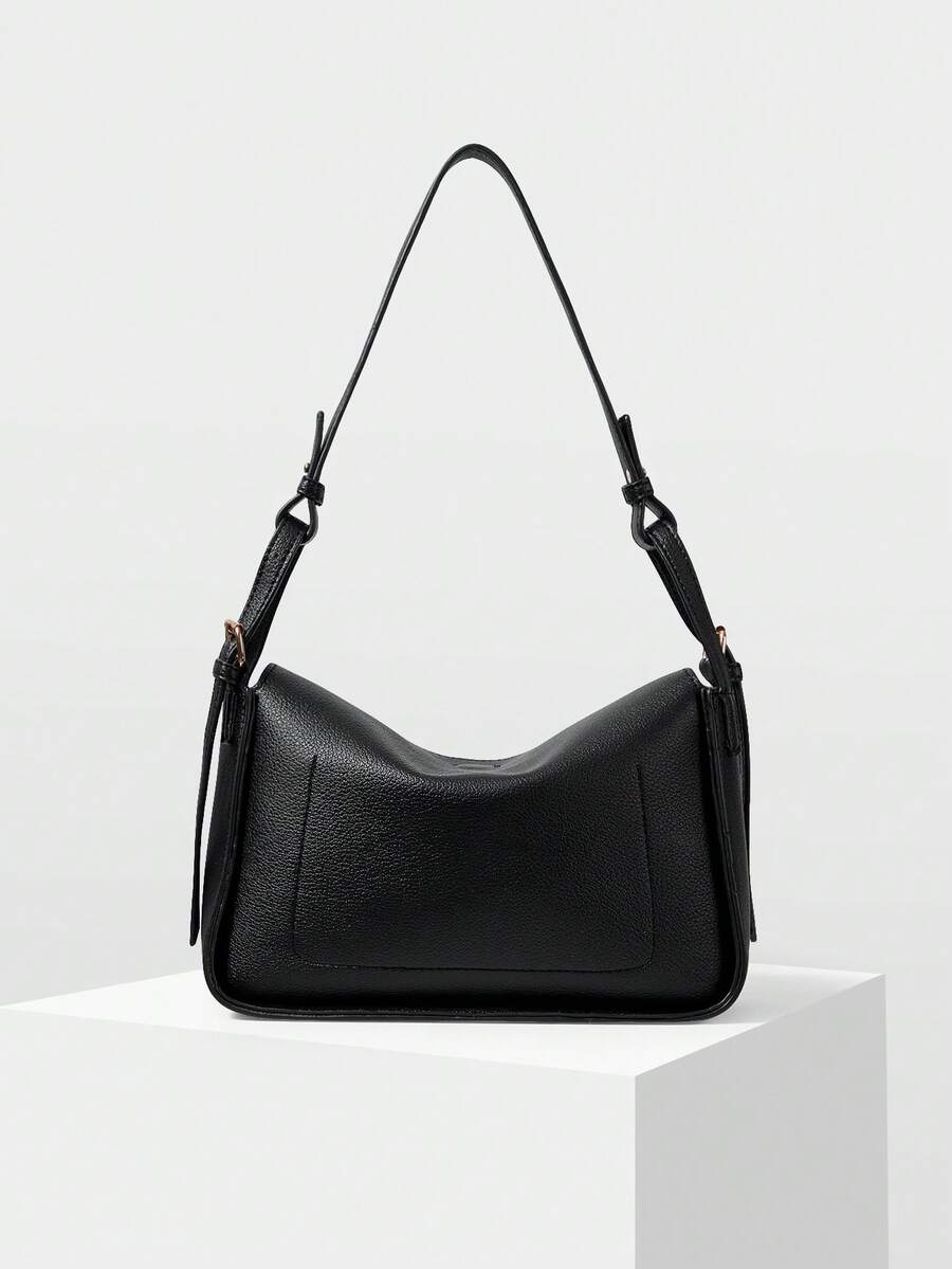POULAIN — Soft Shoulder Hobo Bag