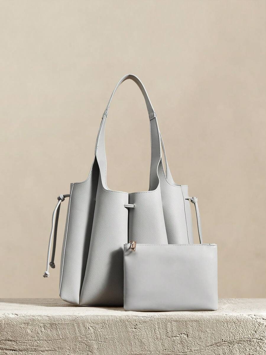 GRISÉ — Asymmetric Pocket Tote Bag