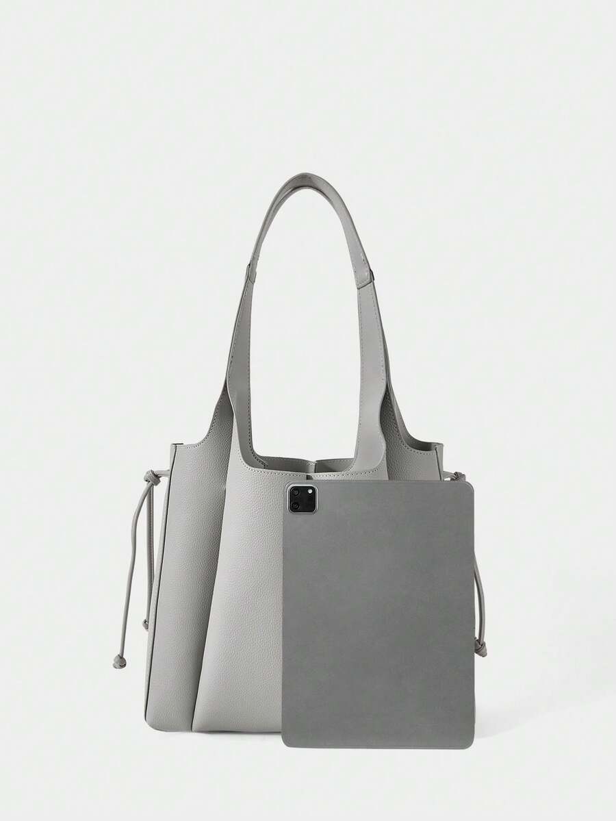 GRISÉ — Asymmetric Pocket Tote Bag
