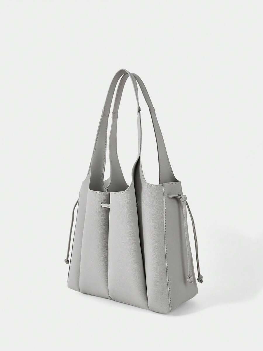 GRISÉ — Asymmetric Pocket Tote Bag