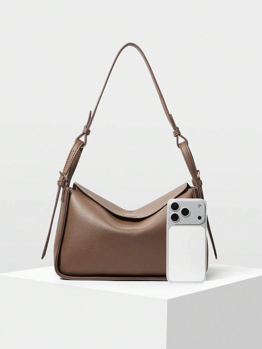 POULAIN — Soft Shoulder Hobo Bag