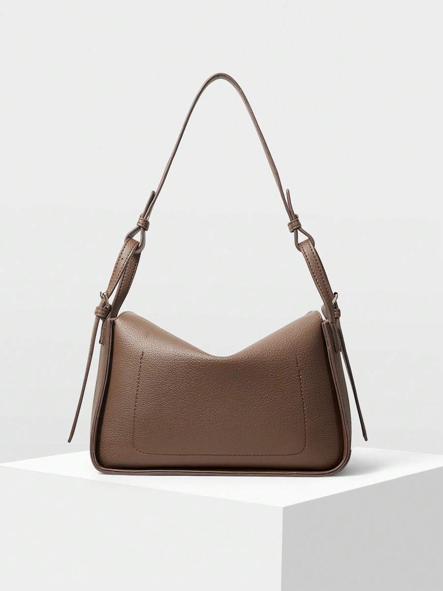 POULAIN — Soft Shoulder Hobo Bag