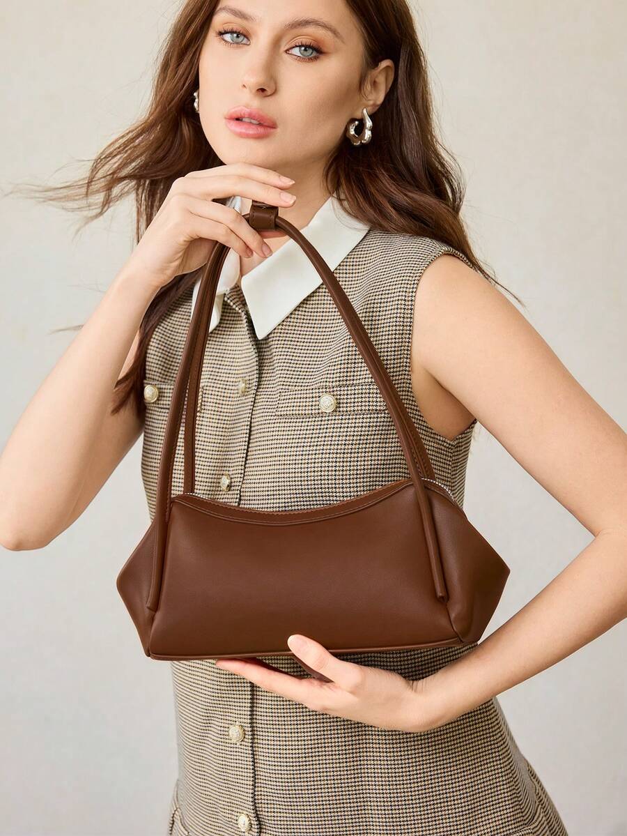 GALBE — Pleated Shoulder Bag