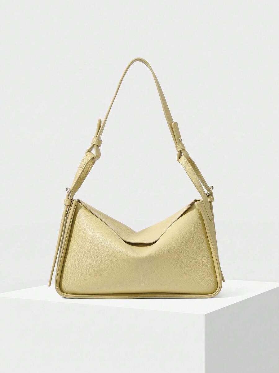 POULAIN — Soft Shoulder Hobo Bag