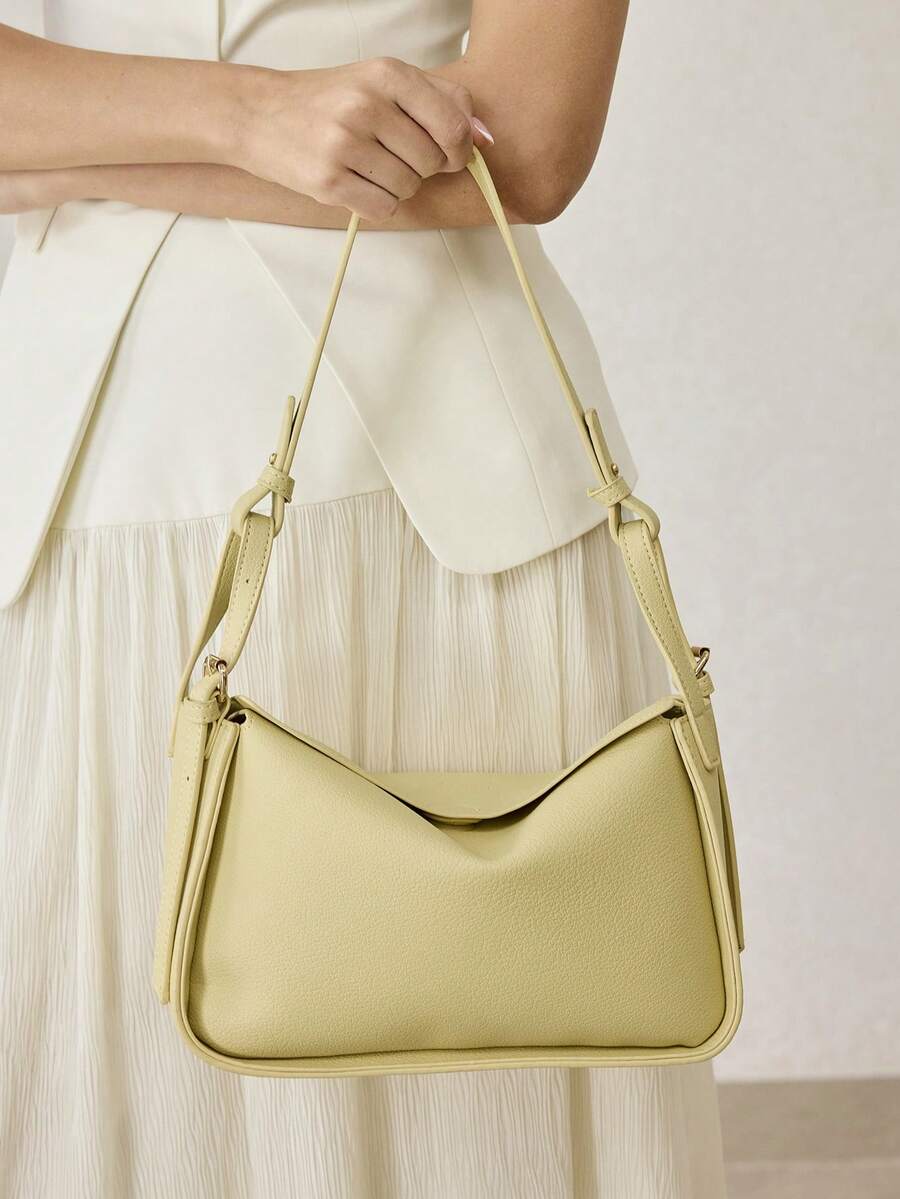 POULAIN — Soft Shoulder Hobo Bag