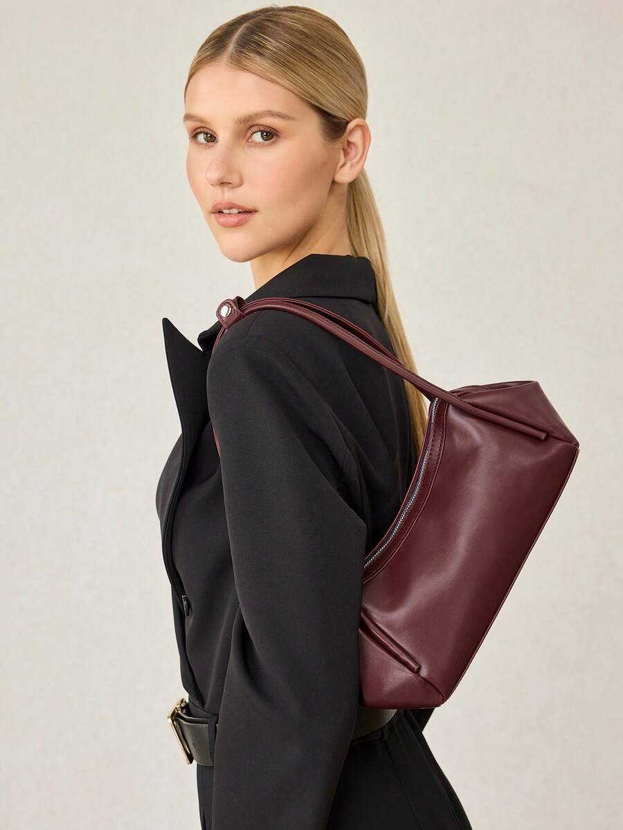 GALBE — Pleated Shoulder Bag