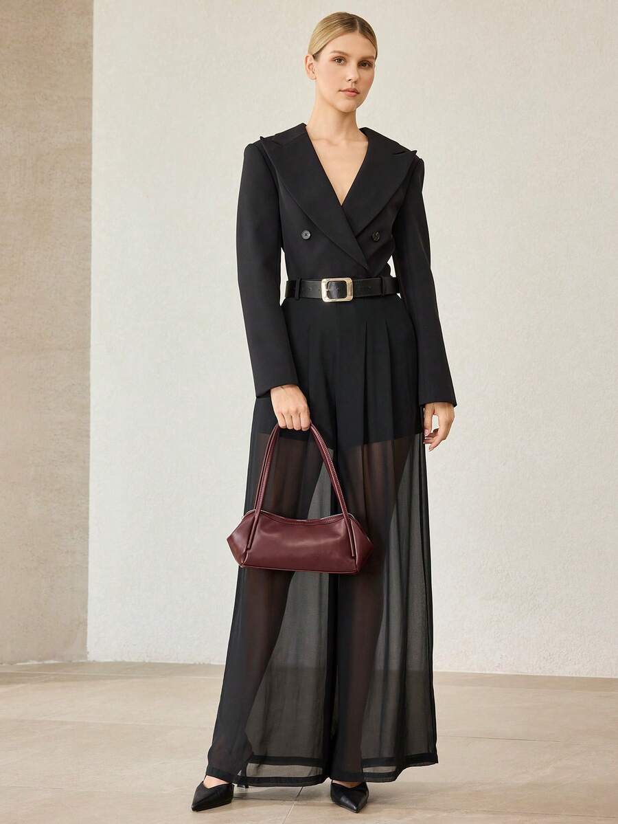 GALBE — Pleated Shoulder Bag