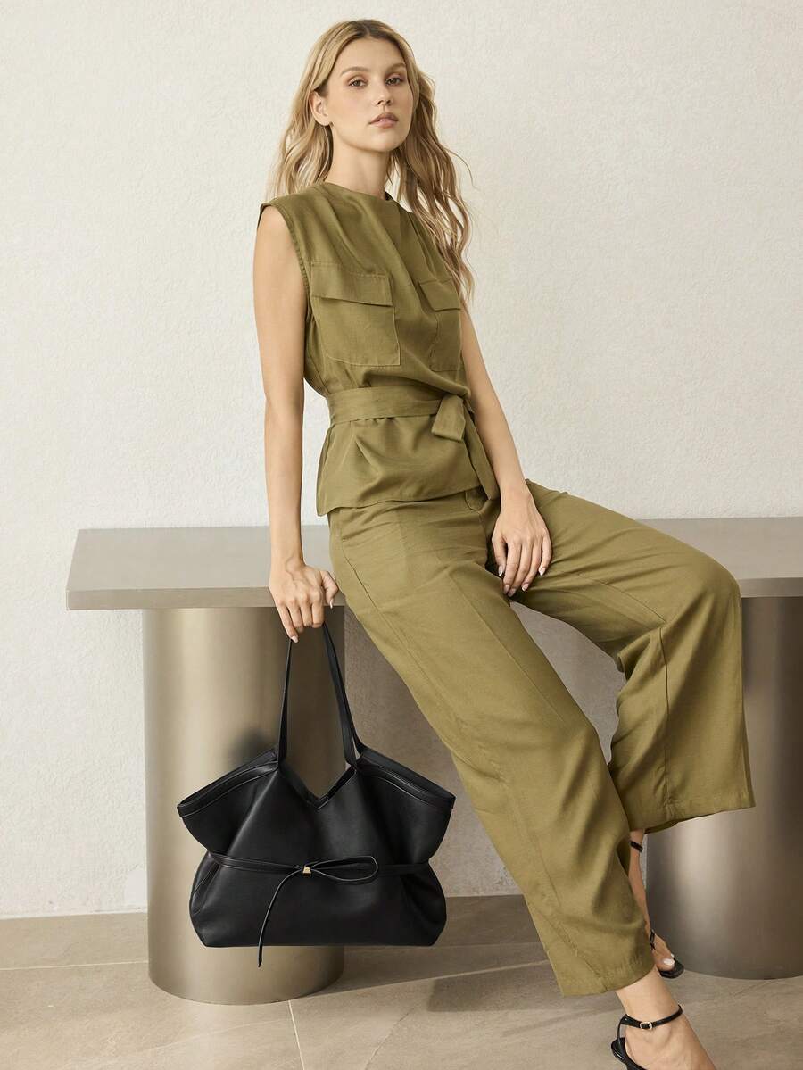 TORSADE — Twist Knot Oversized Tote Bag
