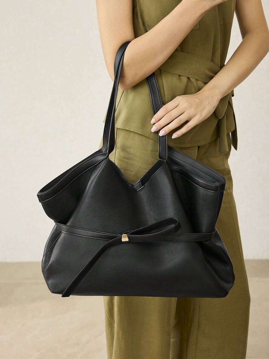 TORSADE — Twist Knot Oversized Tote Bag