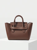 SOBRE — Structured Work Tote Bag Brown