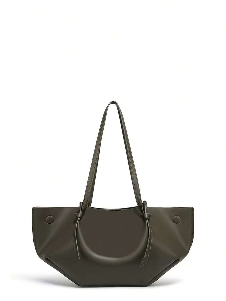 FRONCE — Pleated Oversized Tote Bag