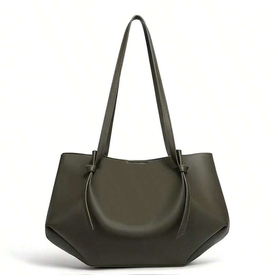 FRONCE — Pleated Oversized Tote Bag