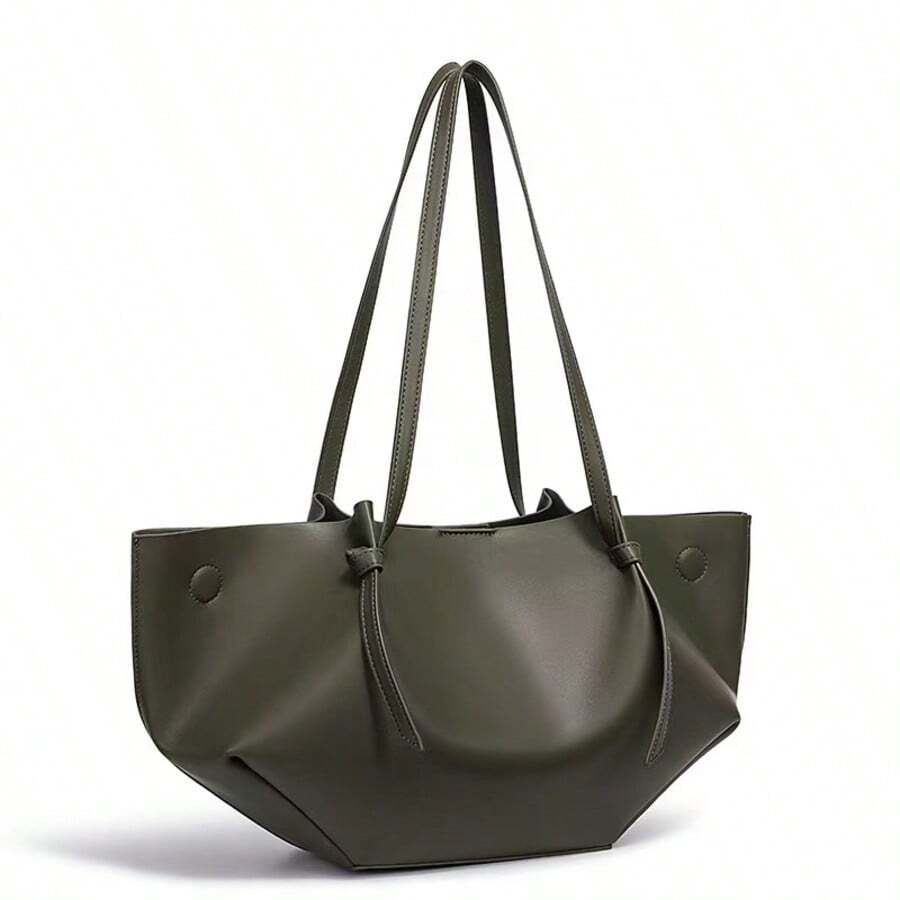 FRONCE — Pleated Oversized Tote Bag