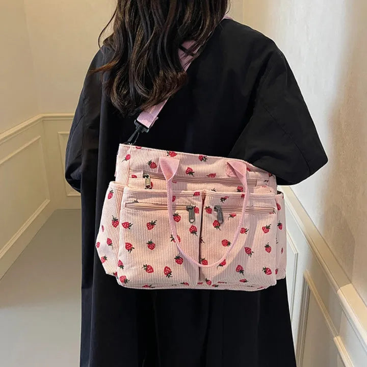 Kanna | Corduroy & Strawberry