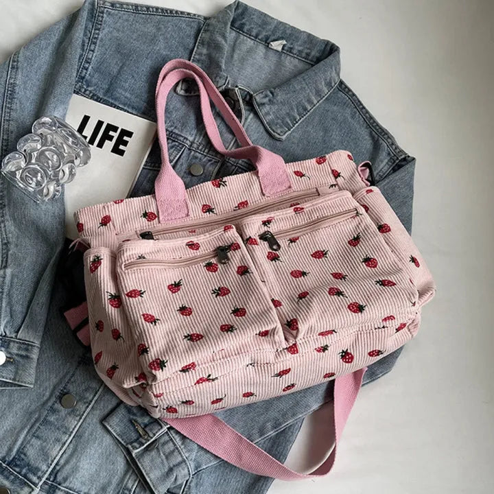 Kanna | Corduroy & Strawberry
