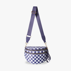 Checkered Purple