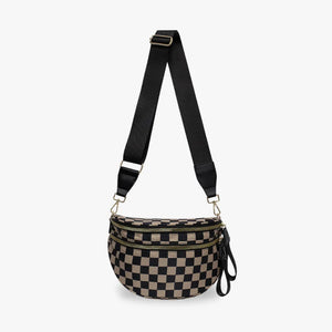 Checkered Black Brown
